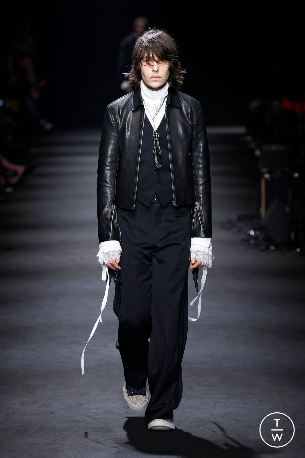 Fashion Week Paris Fall/Winter 2026 look 29 from the Ann Demeulemeester collection womenswear