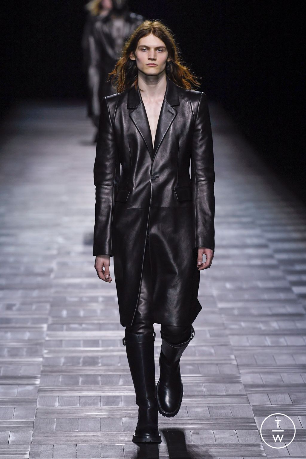 Fashion Week Paris Fall/Winter 2023 look 9 from the Ann Demeulemeester collection 女装