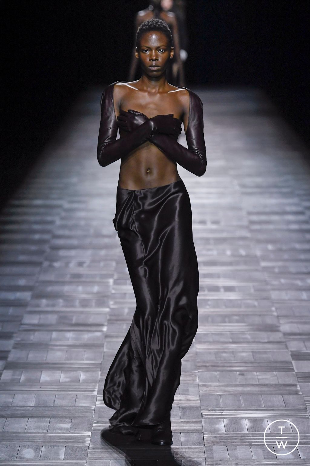 Fashion Week Paris Fall/Winter 2023 look 13 de la collection Ann Demeulemeester womenswear