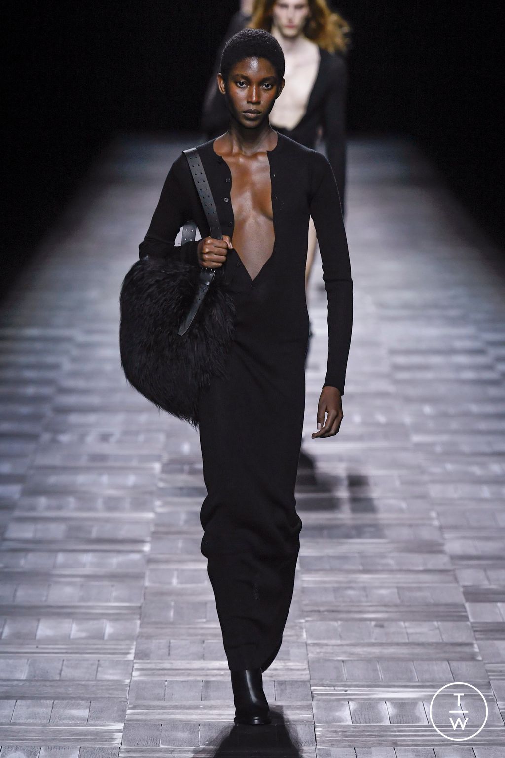 Fashion Week Paris Fall/Winter 2023 look 18 de la collection Ann Demeulemeester womenswear