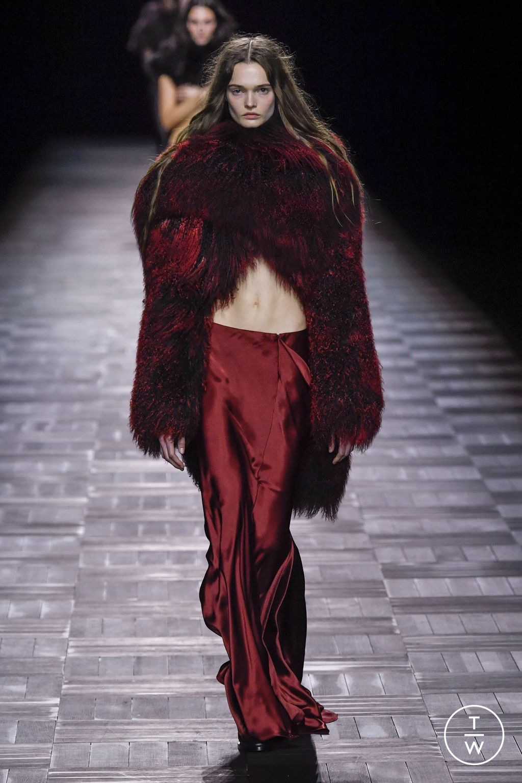 Fashion Week Paris Fall/Winter 2023 look 23 de la collection Ann Demeulemeester womenswear
