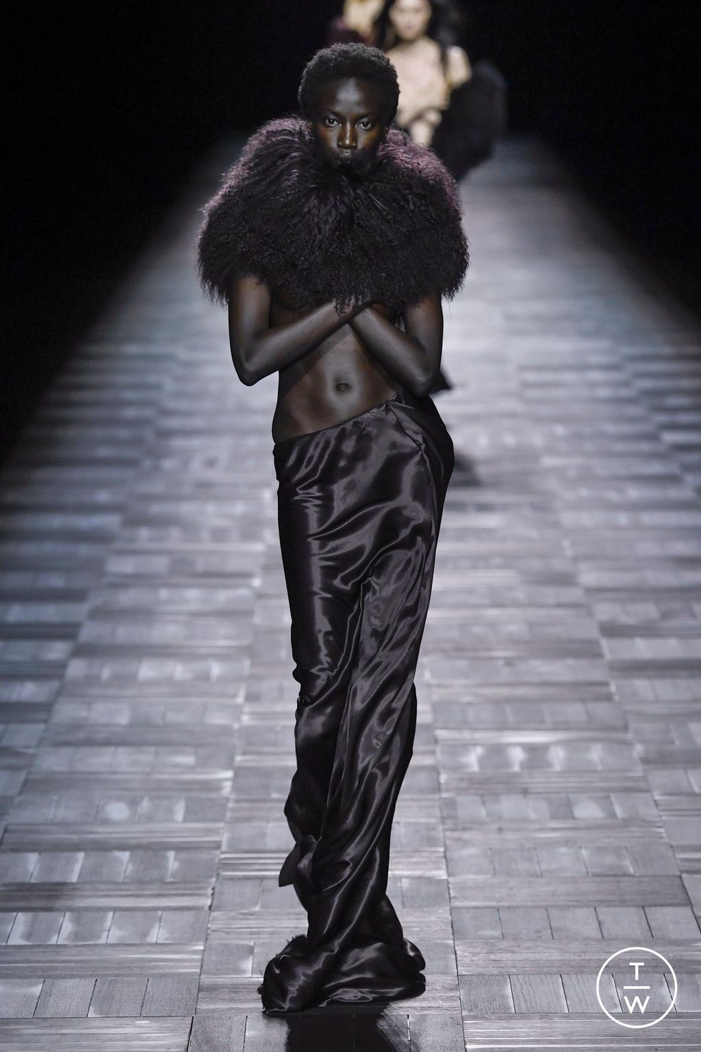 Fashion Week Paris Fall/Winter 2023 look 25 from the Ann Demeulemeester collection 女装