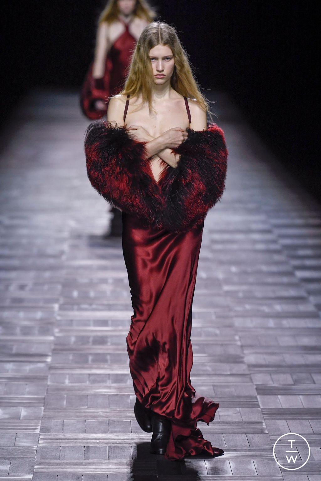 Fashion Week Paris Fall/Winter 2023 look 27 from the Ann Demeulemeester collection womenswear