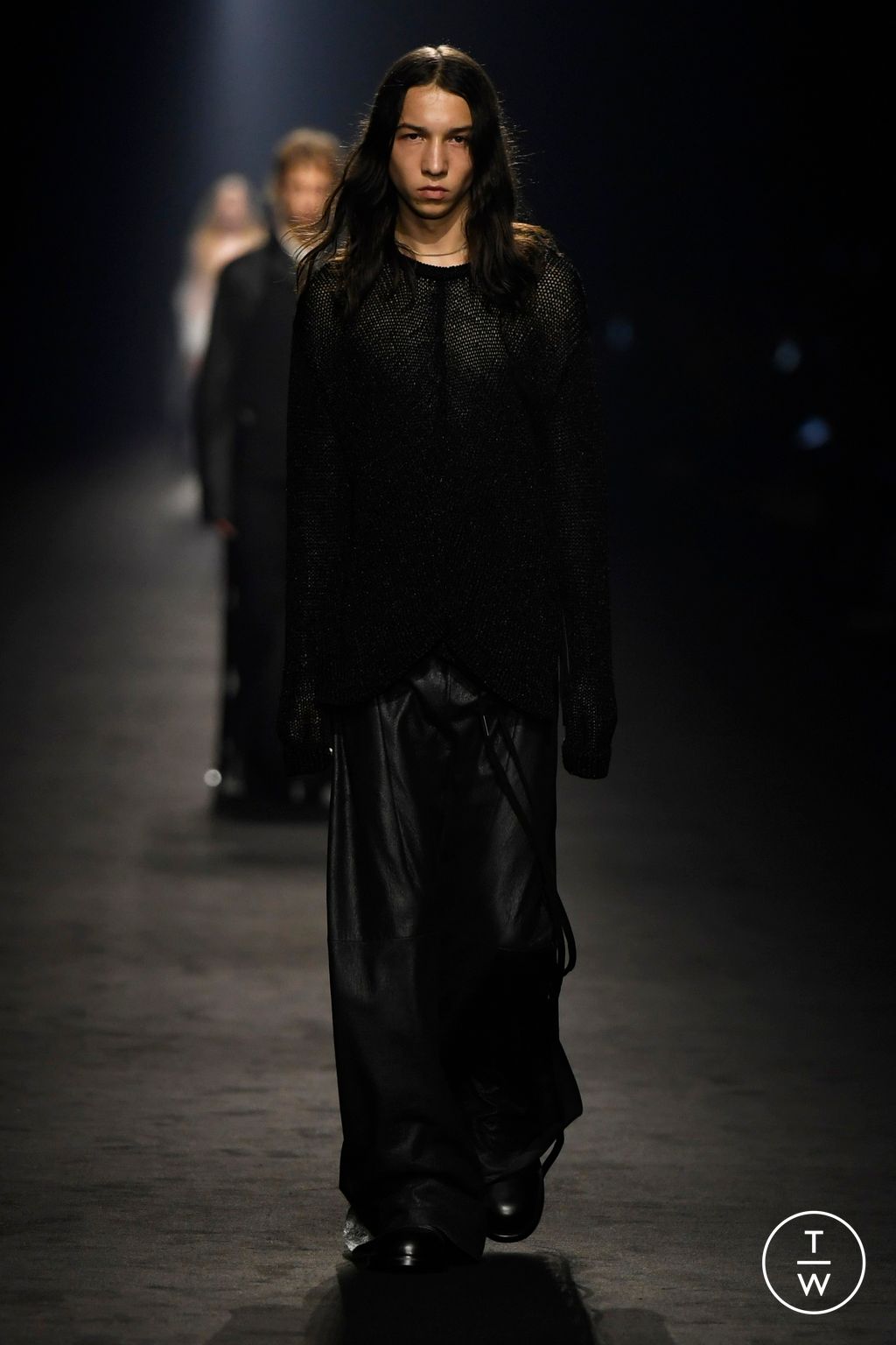 Fashion Week Paris Spring/Summer 2024 look 14 from the Ann Demeulemeester collection 女装