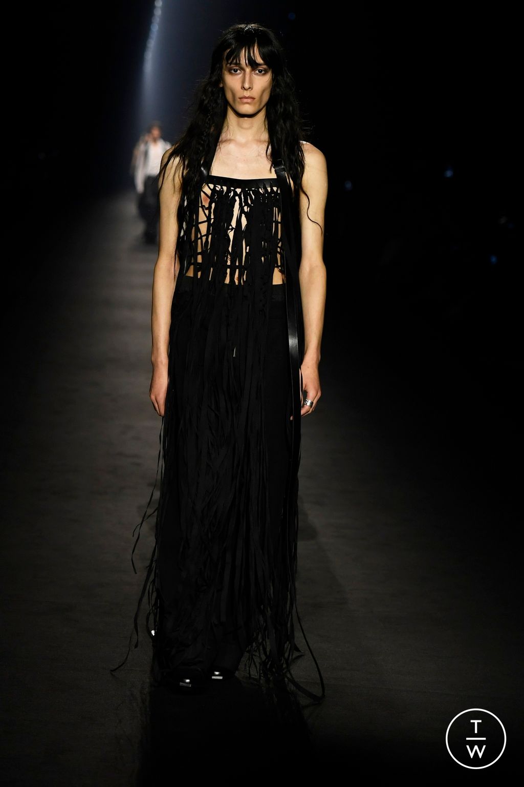 Fashion Week Paris Spring/Summer 2024 look 26 from the Ann Demeulemeester collection 女装