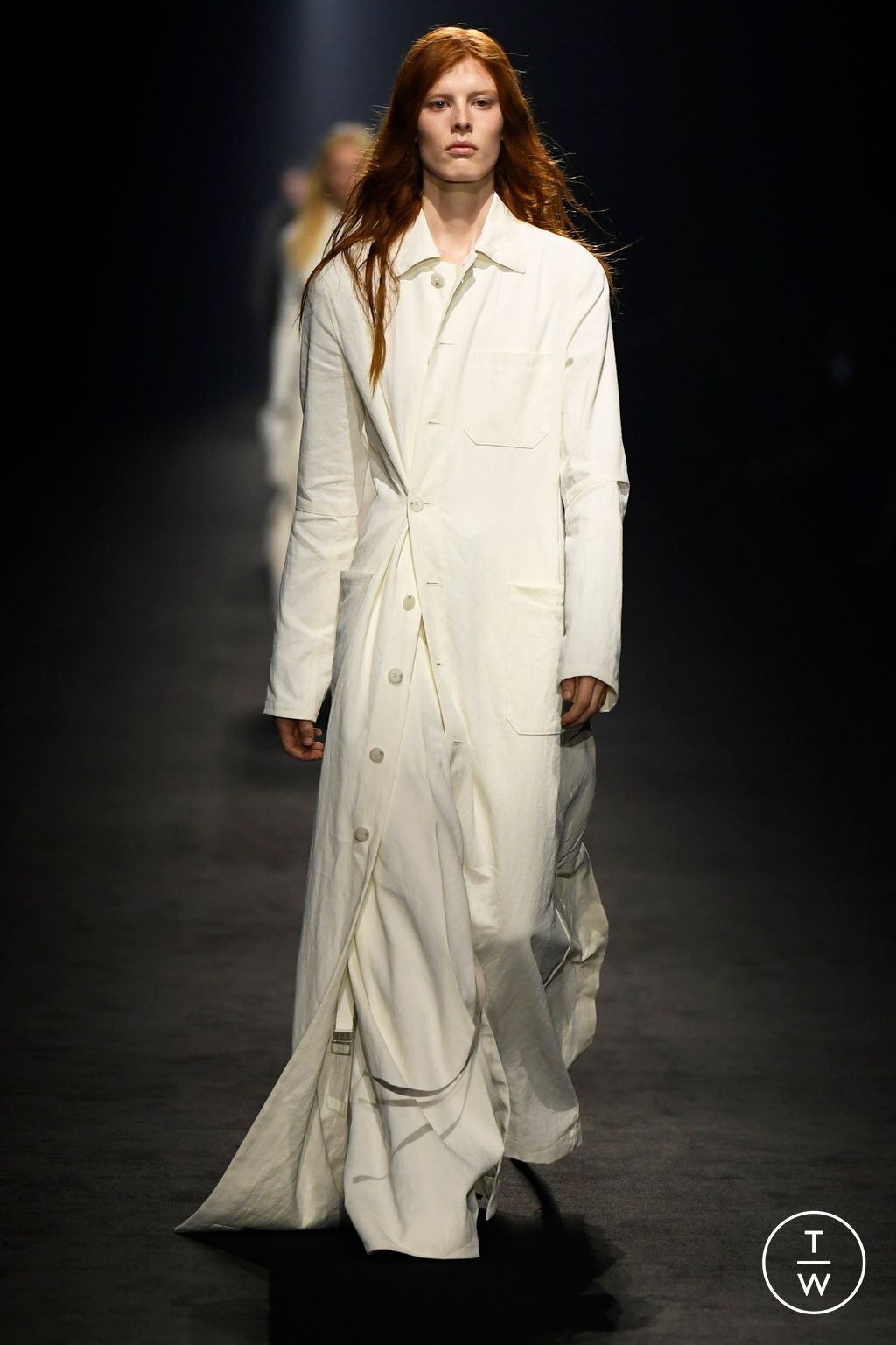 Fashion Week Paris Spring/Summer 2024 look 36 from the Ann Demeulemeester collection 女装