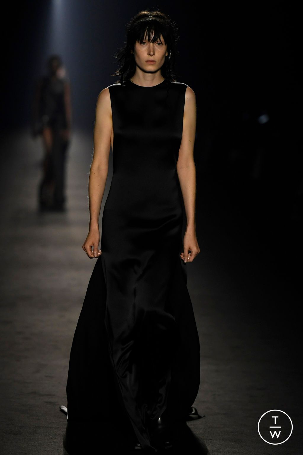 Fashion Week Paris Spring/Summer 2024 look 43 de la collection Ann Demeulemeester womenswear