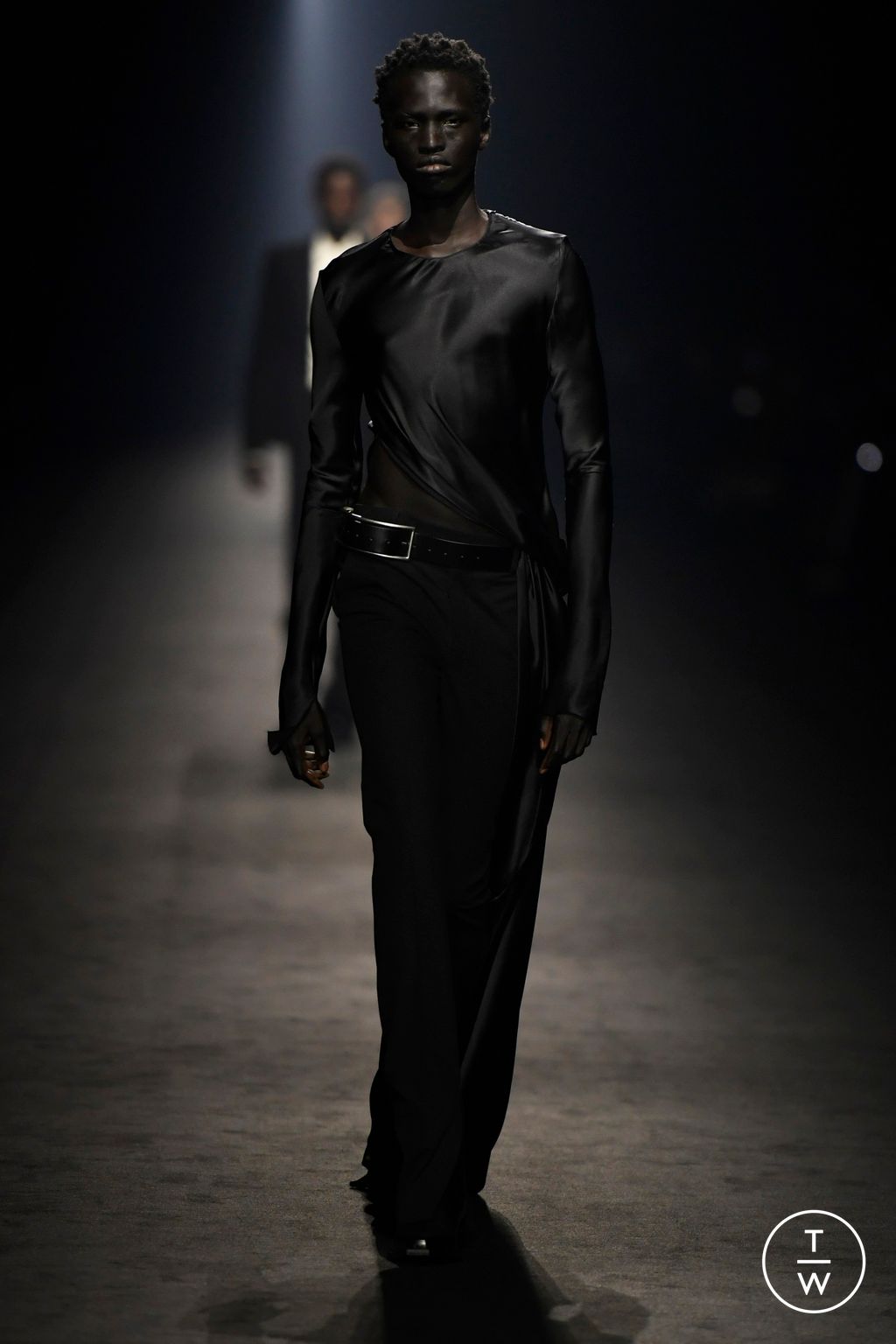 Fashion Week Paris Spring/Summer 2024 look 45 de la collection Ann Demeulemeester womenswear