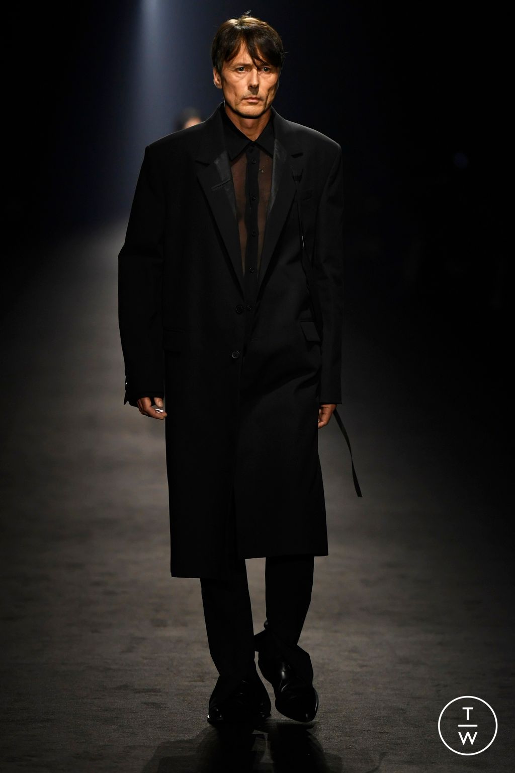 Fashion Week Paris Spring/Summer 2024 look 48 from the Ann Demeulemeester collection womenswear