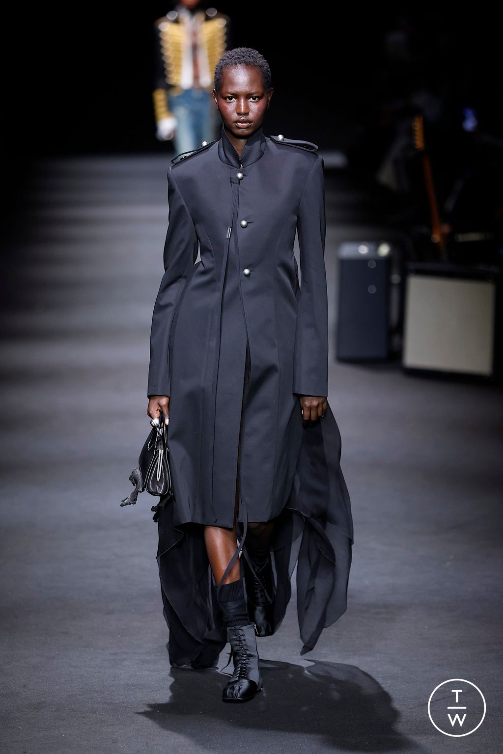 Fashion Week Paris Spring/Summer 2026 look 23 from the Ann Demeulemeester collection womenswear