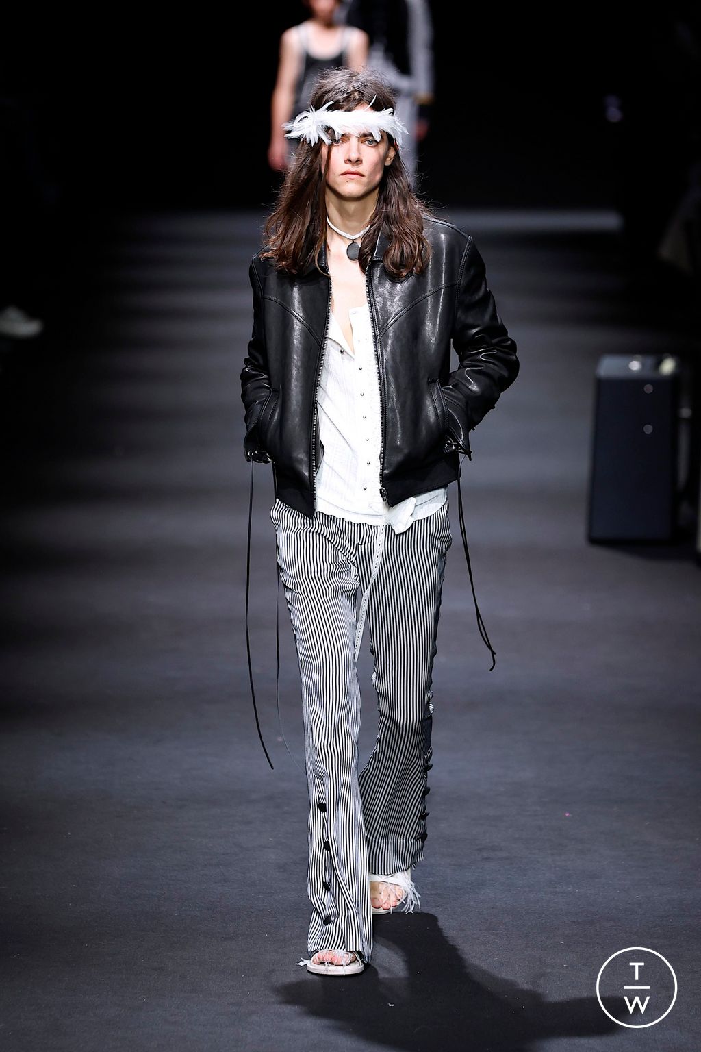 Fashion Week Paris Spring/Summer 2026 look 26 from the Ann Demeulemeester collection womenswear