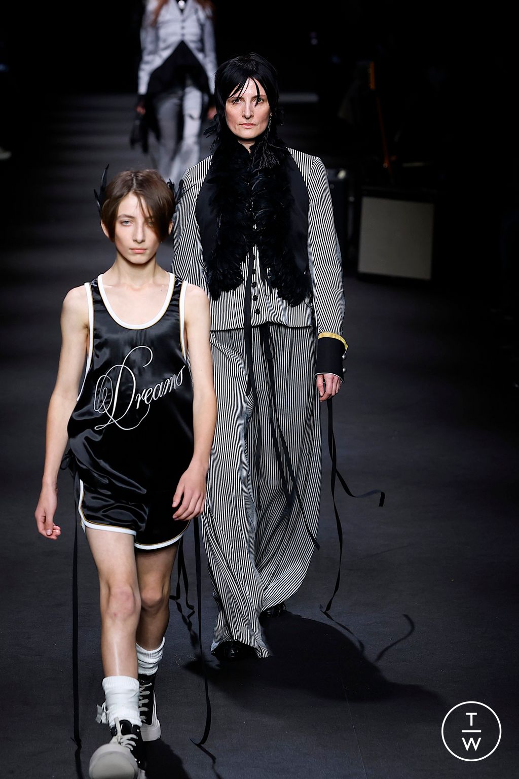 Fashion Week Paris Spring/Summer 2026 look 27 from the Ann Demeulemeester collection womenswear