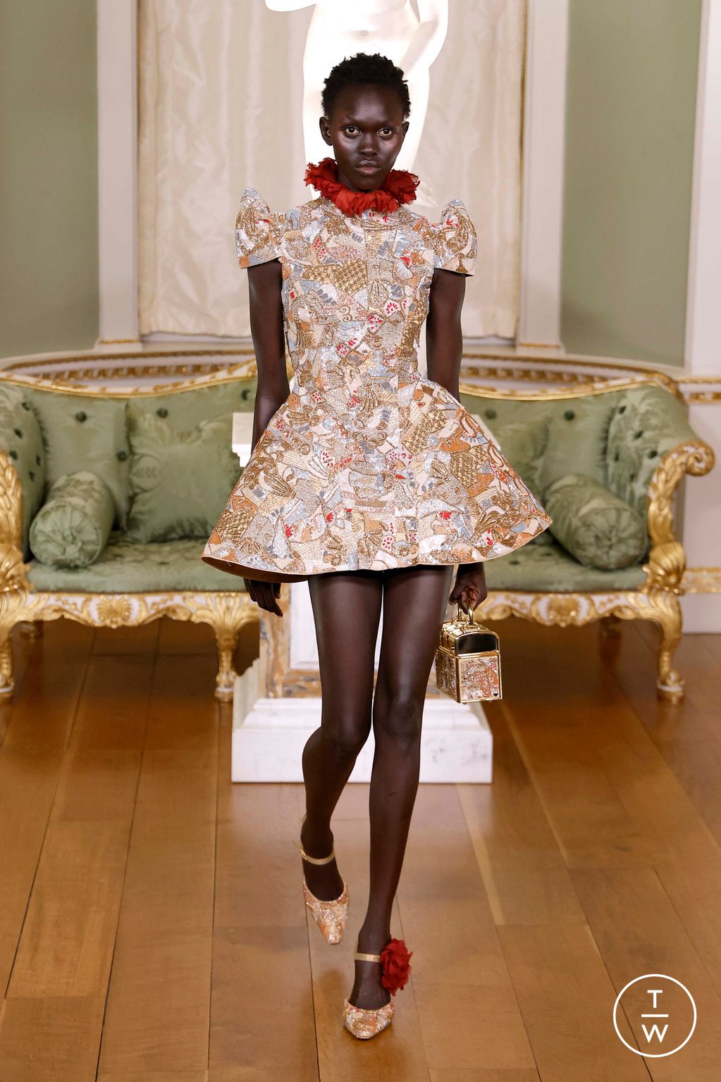 Fashion Week London Fall/Winter 2026 look 5 from the Annie's Ibiza collection womenswear