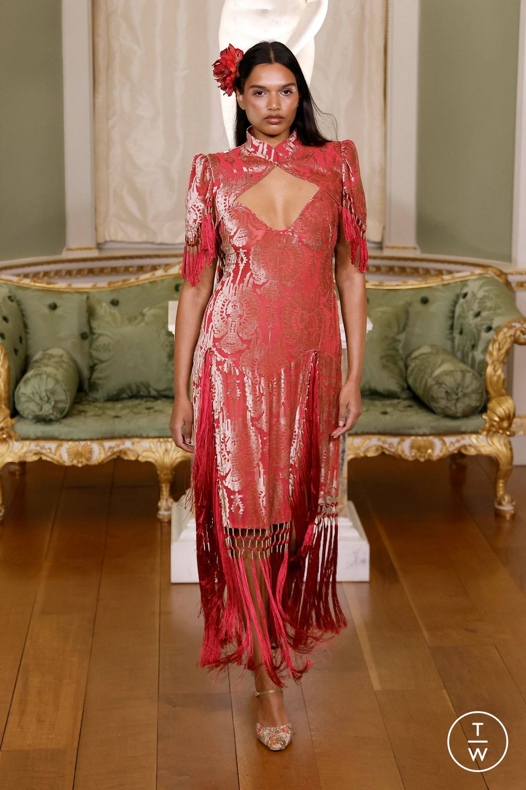 Fashion Week London Fall/Winter 2026 look 8 de la collection Annie's Ibiza womenswear