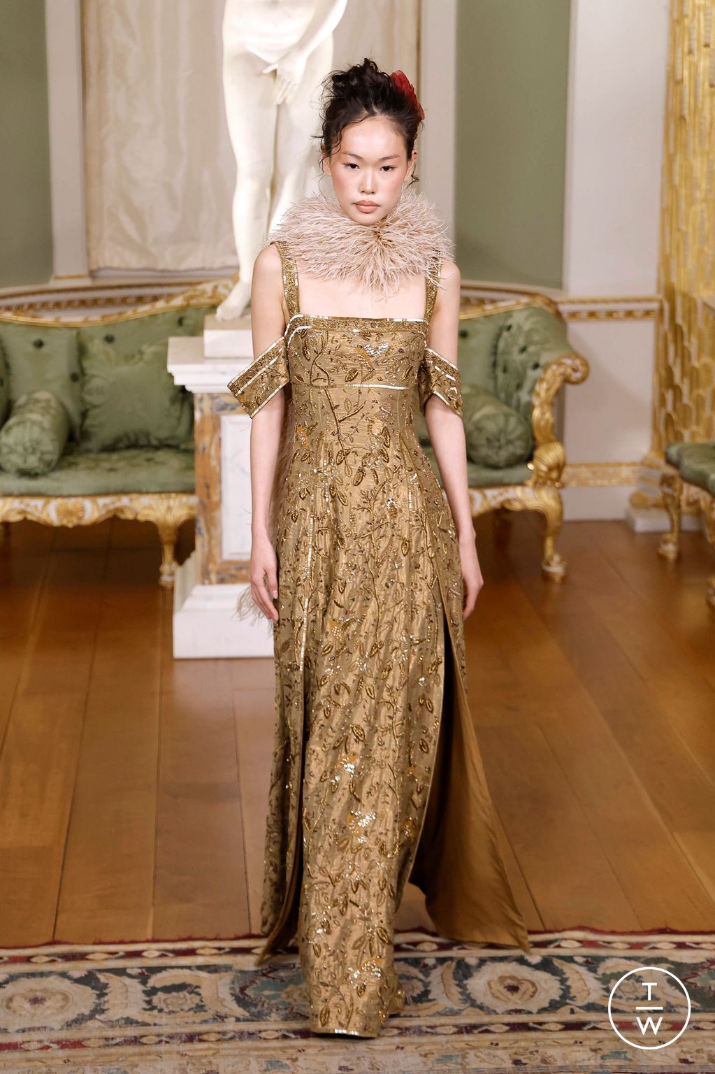 Fashion Week London Fall/Winter 2026 look 11 from the Annie's Ibiza collection womenswear