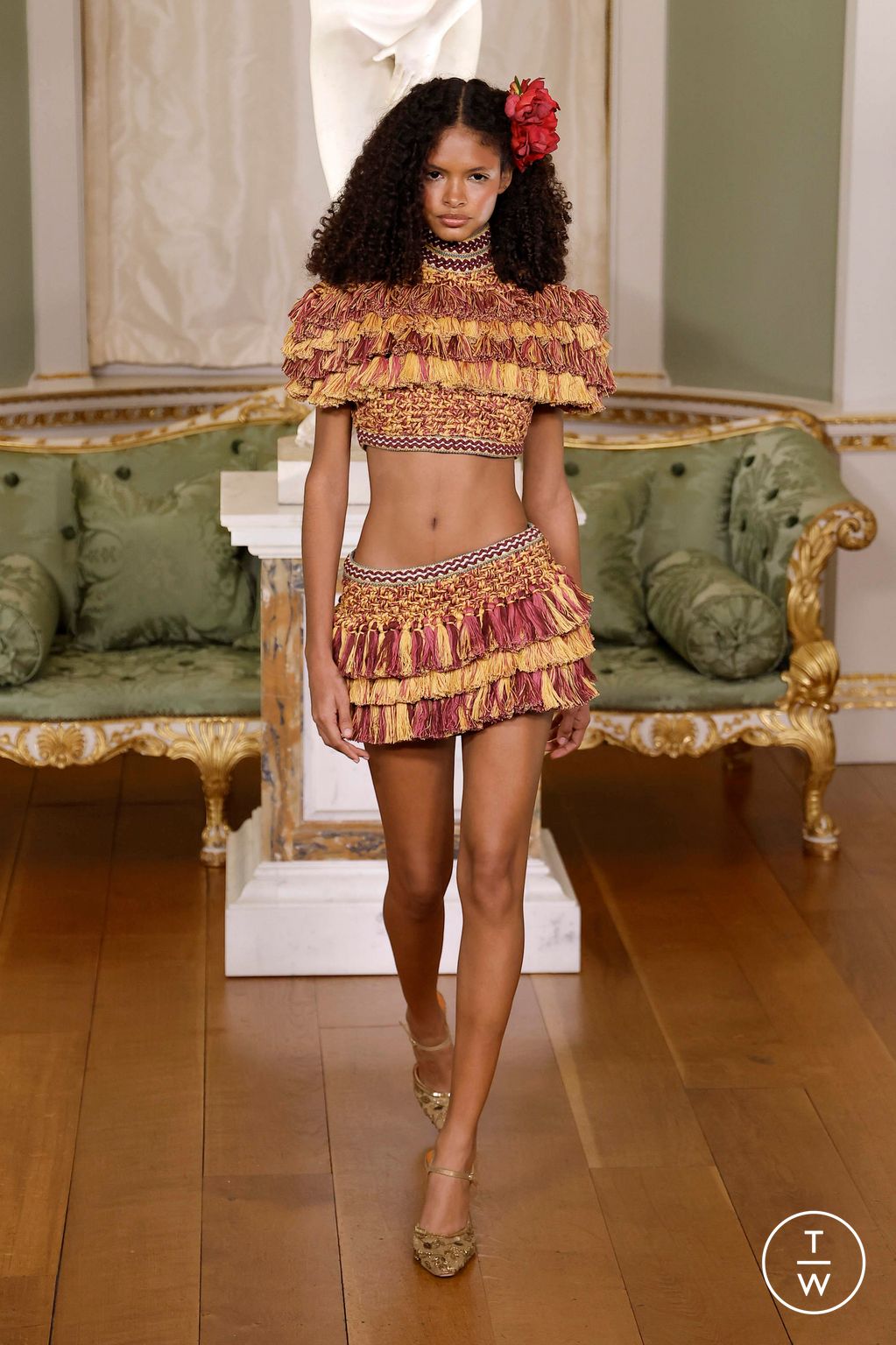 Fashion Week London Fall/Winter 2026 look 12 de la collection Annie's Ibiza womenswear