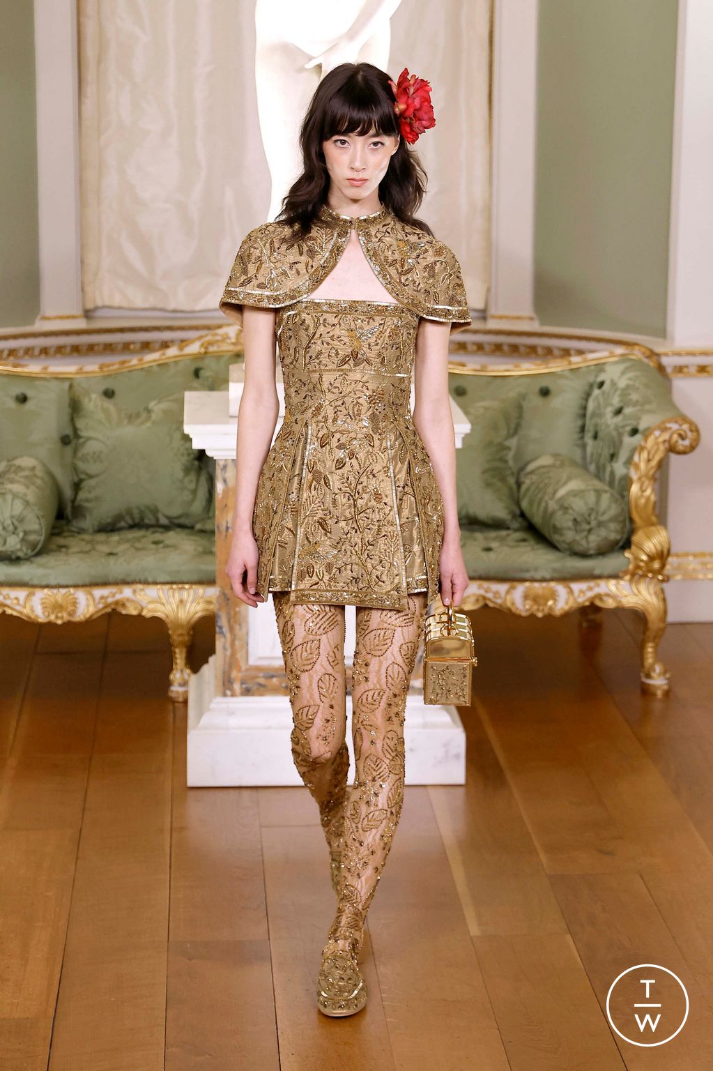 Fashion Week London Fall/Winter 2026 look 13 from the Annie's Ibiza collection womenswear