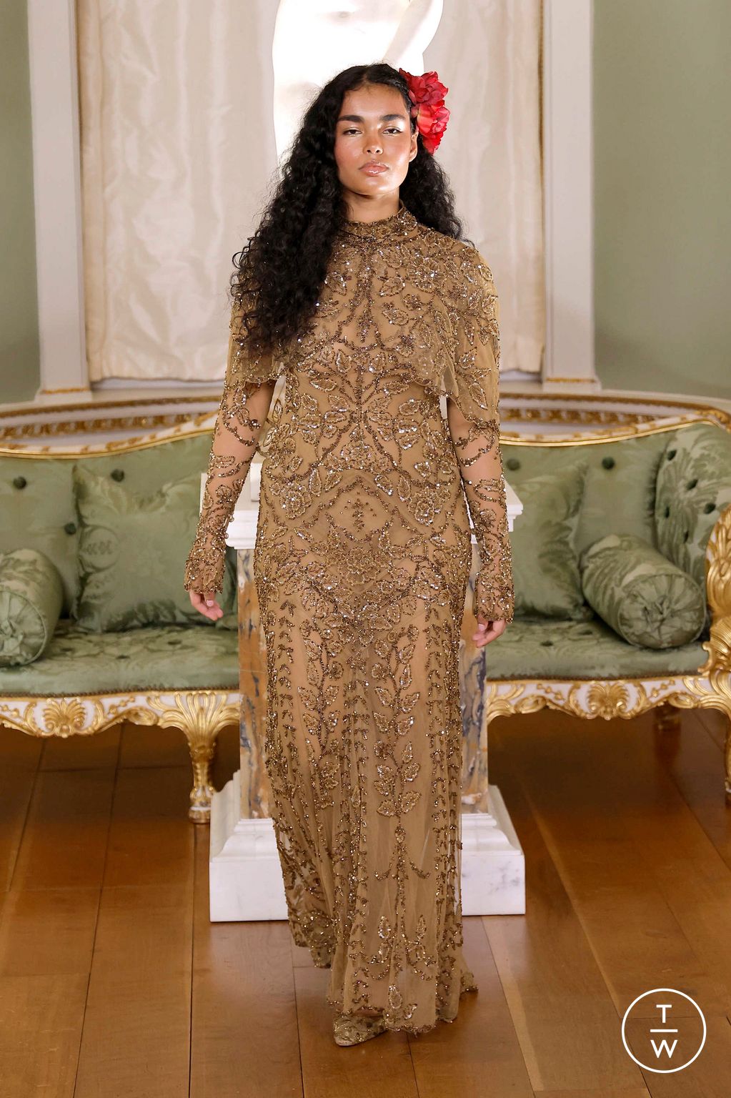 Fashion Week London Fall/Winter 2026 look 19 from the Annie's Ibiza collection womenswear