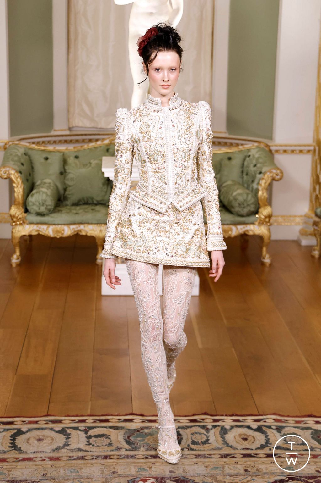 Fashion Week London Fall/Winter 2026 look 22 from the Annie's Ibiza collection womenswear