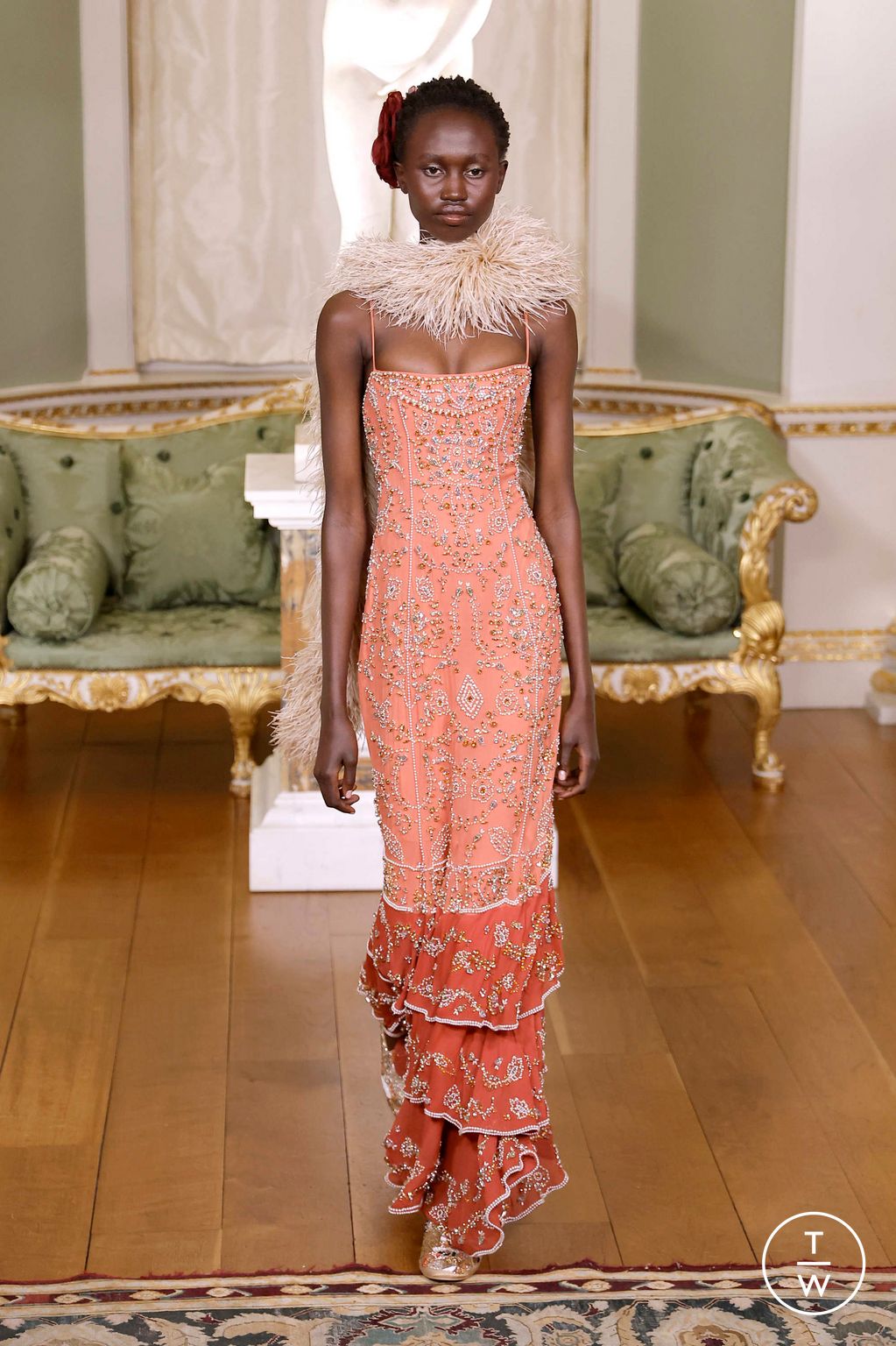 Fashion Week London Fall/Winter 2026 look 23 from the Annie's Ibiza collection womenswear