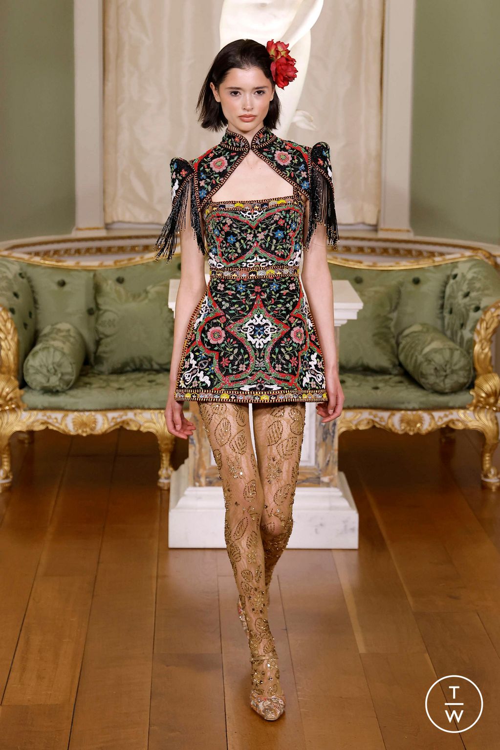 Fashion Week London Fall/Winter 2026 look 31 from the Annie's Ibiza collection womenswear