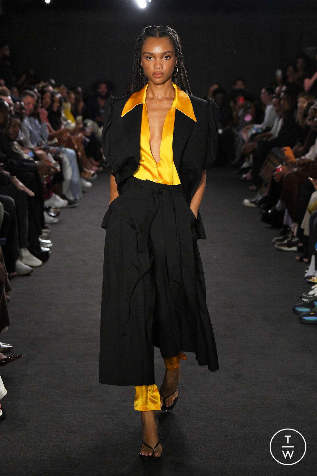 Fashion Week New York Spring/Summer 2023 look 10 from the anOnlyChild collection womenswear