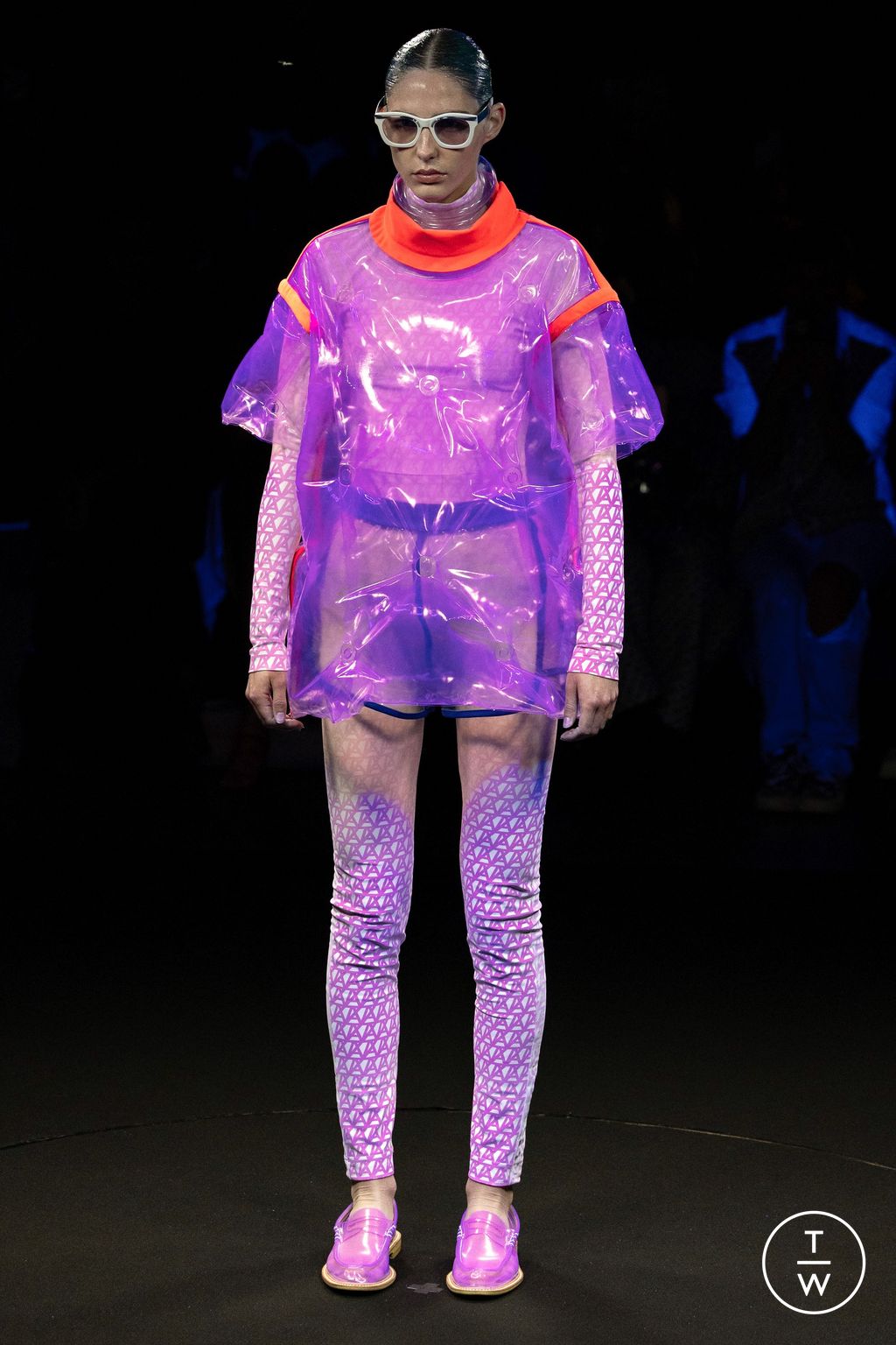 Fashion Week Paris Spring/Summer 2024 look 4 de la collection Anrealage womenswear