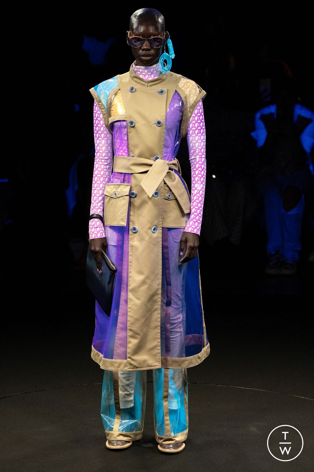 Fashion Week Paris Spring/Summer 2024 look 8 from the Anrealage collection womenswear