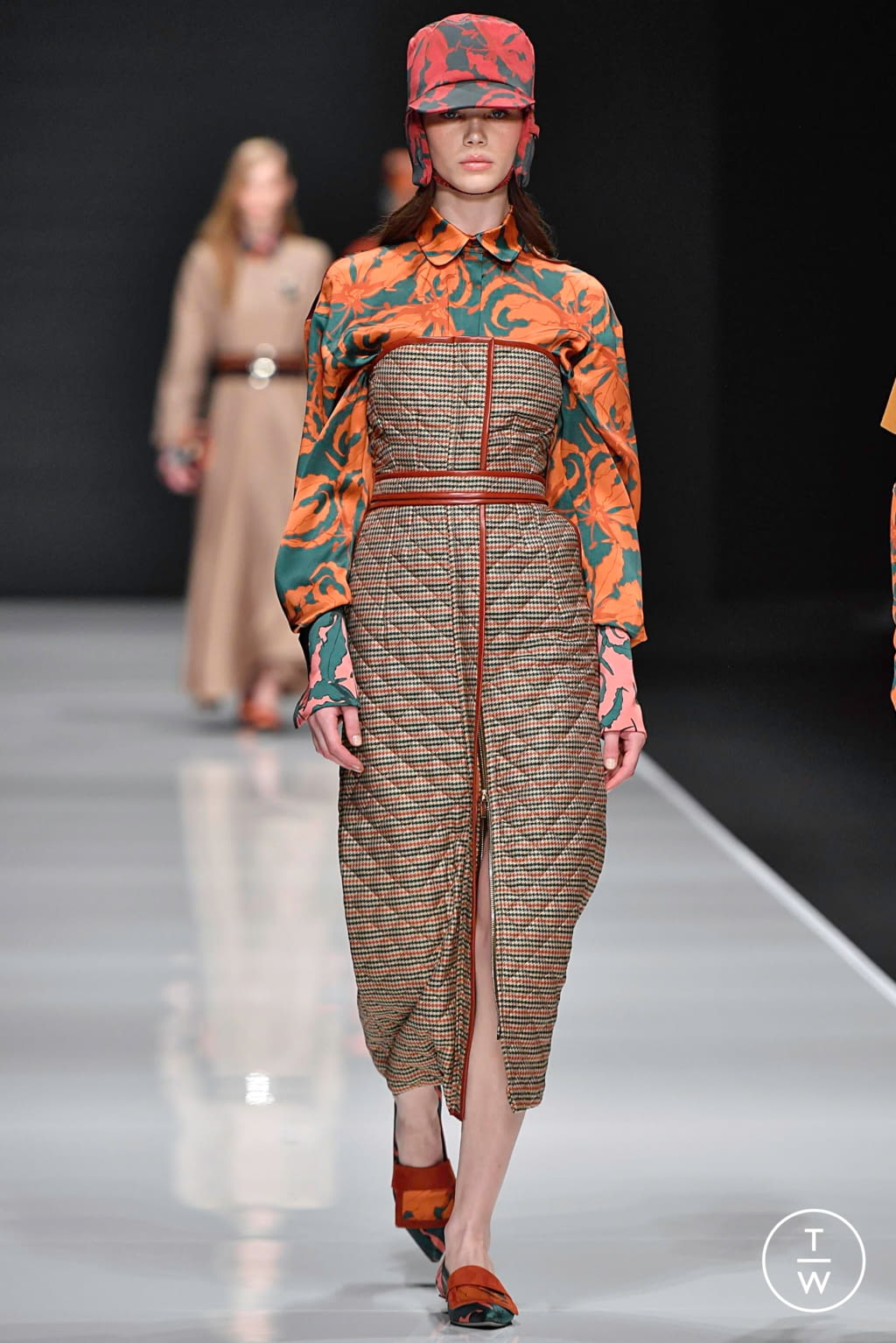 Fashion Week Milan Fall/Winter 2019 look 3 from the Anteprima collection womenswear