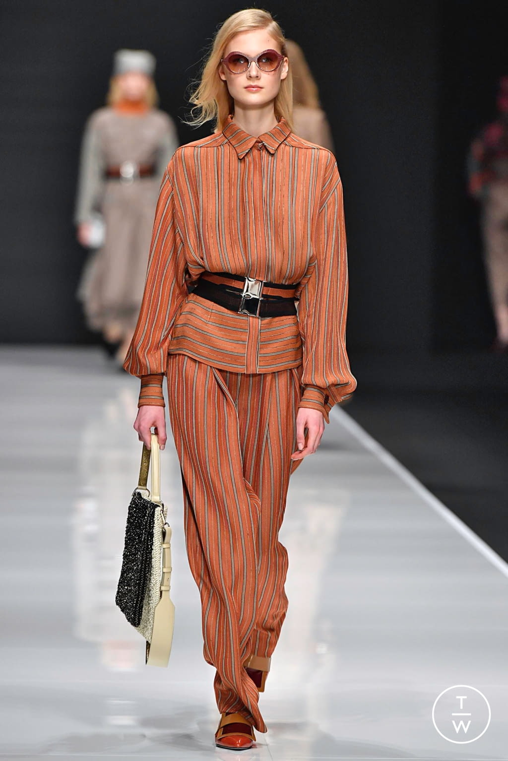 Fashion Week Milan Fall/Winter 2019 look 6 from the Anteprima collection womenswear