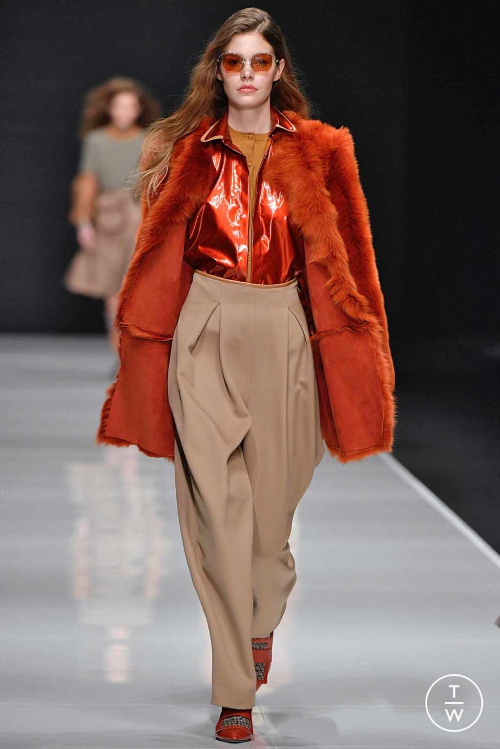 Fashion Week Milan Fall/Winter 2019 look 8 from the Anteprima collection womenswear