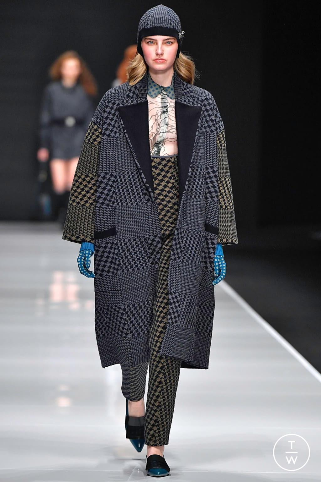 Fashion Week Milan Fall/Winter 2019 look 14 from the Anteprima collection womenswear