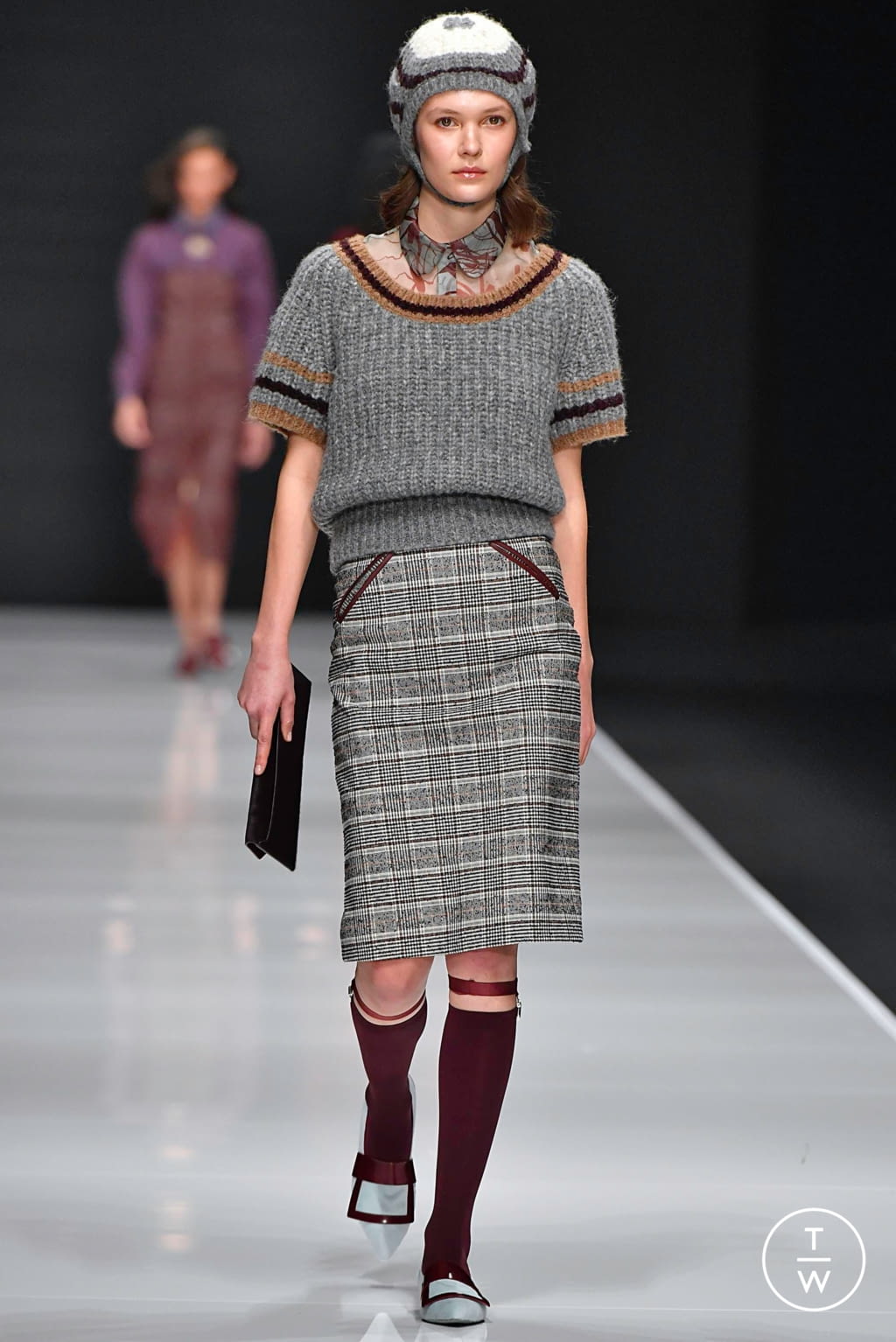 Fashion Week Milan Fall/Winter 2019 look 25 de la collection Anteprima womenswear