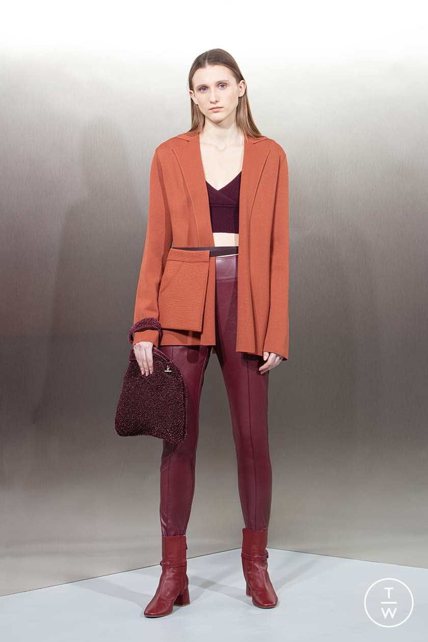 Fashion Week Milan Fall/Winter 2021 look 8 de la collection Anteprima womenswear