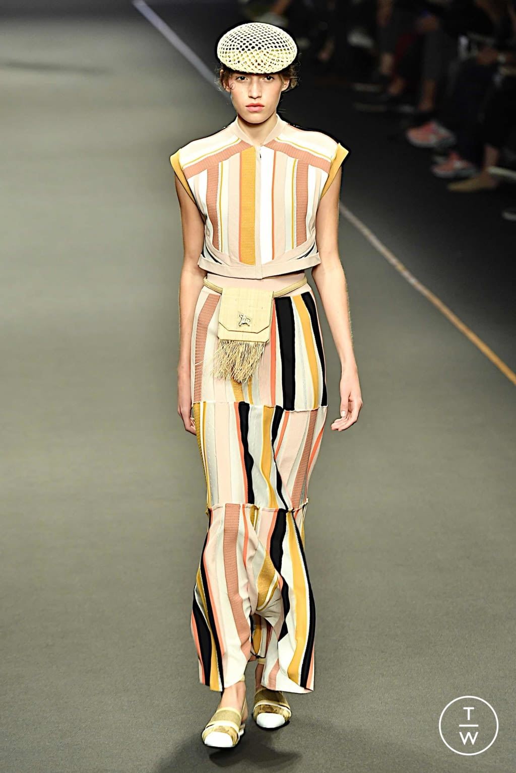 Fashion Week Milan Spring/Summer 2020 look 1 de la collection Anteprima womenswear