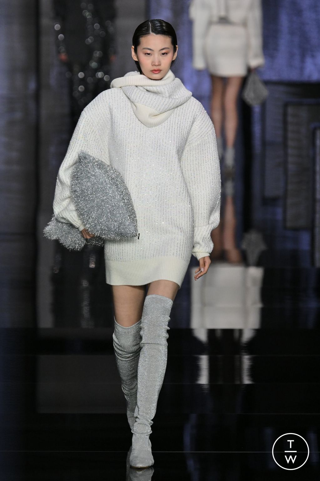 Fashion Week Milan Fall/Winter 2024 look 4 from the Anteprima collection womenswear