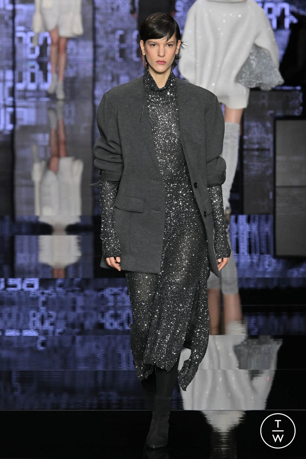 Fashion Week Milan Fall/Winter 2024 look 5 from the Anteprima collection 女装