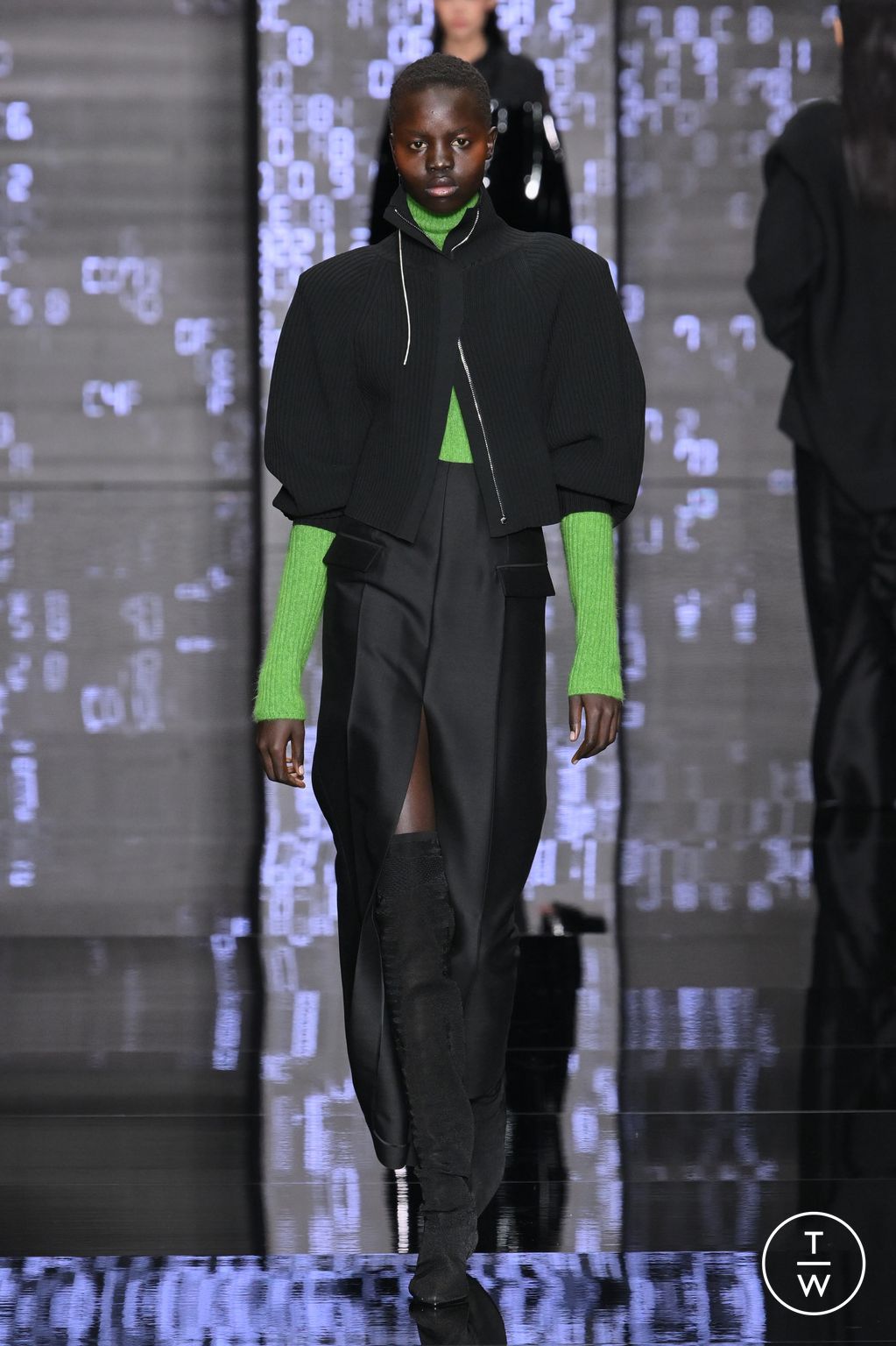 Fashion Week Milan Fall/Winter 2024 look 9 de la collection Anteprima womenswear