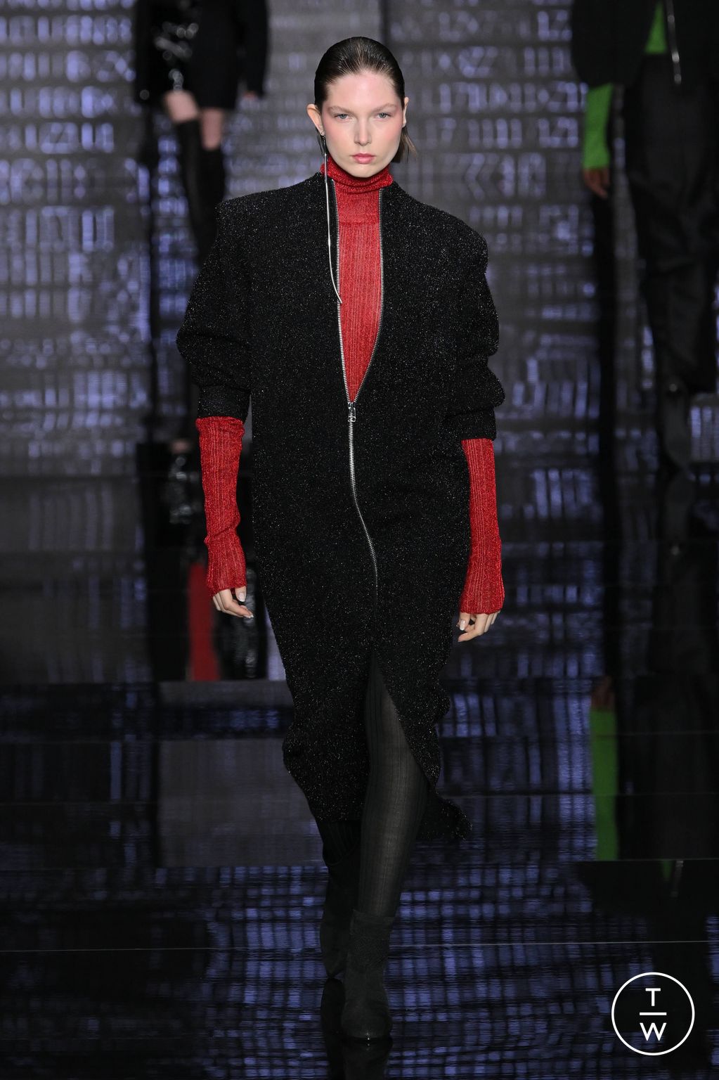 Fashion Week Milan Fall/Winter 2024 look 11 de la collection Anteprima womenswear
