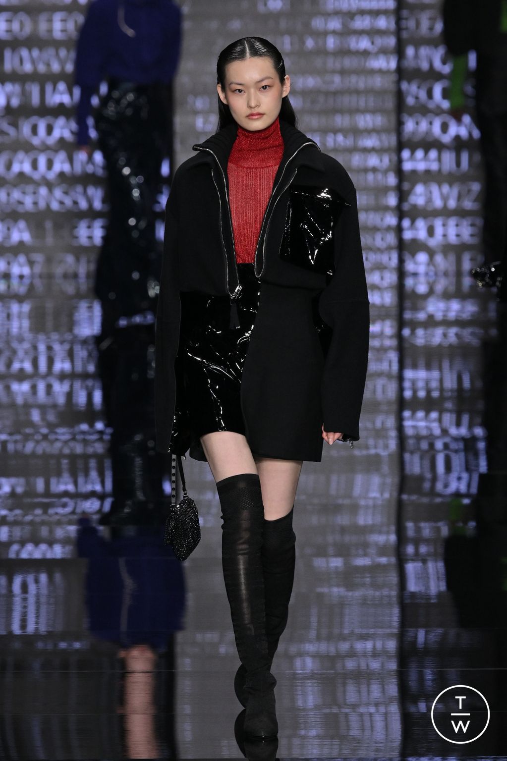 Fashion Week Milan Fall/Winter 2024 look 12 de la collection Anteprima womenswear
