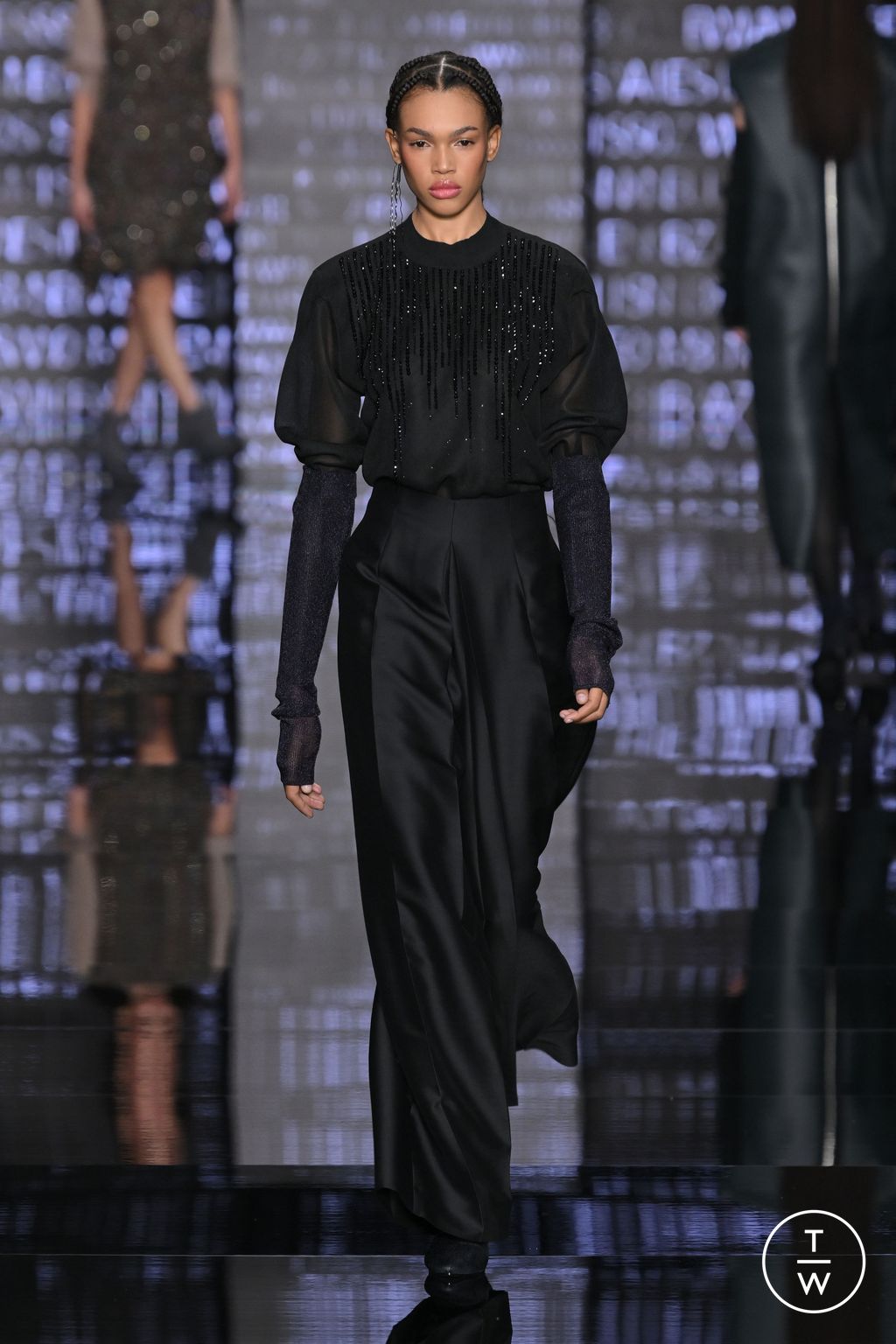 Fashion Week Milan Fall/Winter 2024 look 22 from the Anteprima collection womenswear