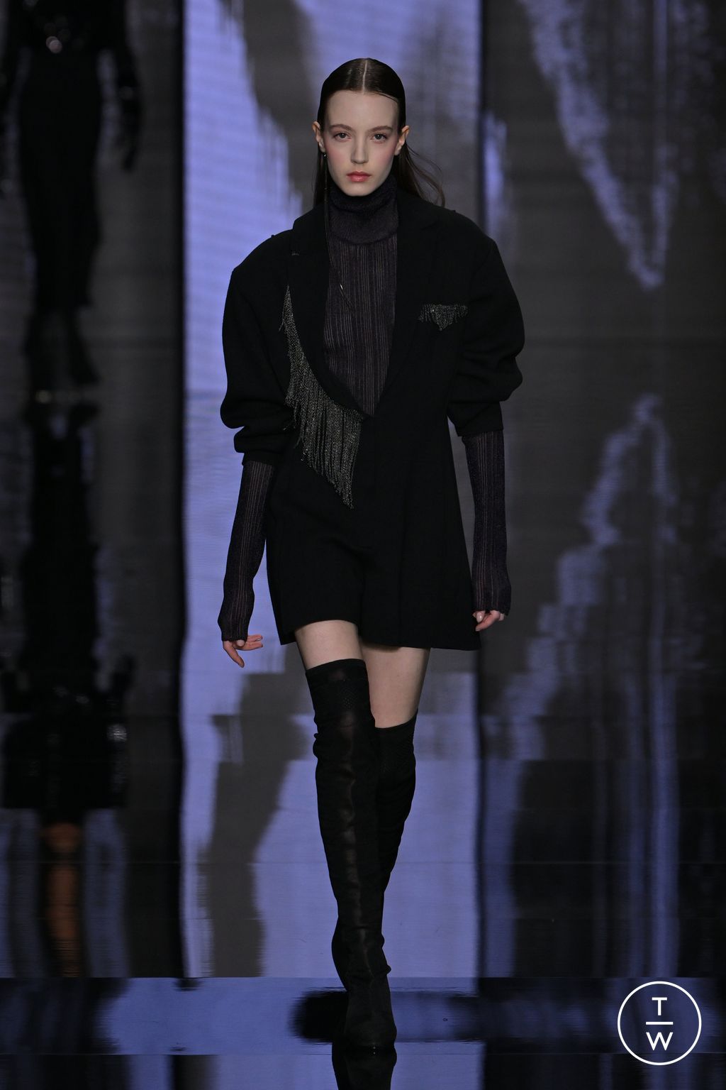 Fashion Week Milan Fall/Winter 2024 look 25 from the Anteprima collection womenswear