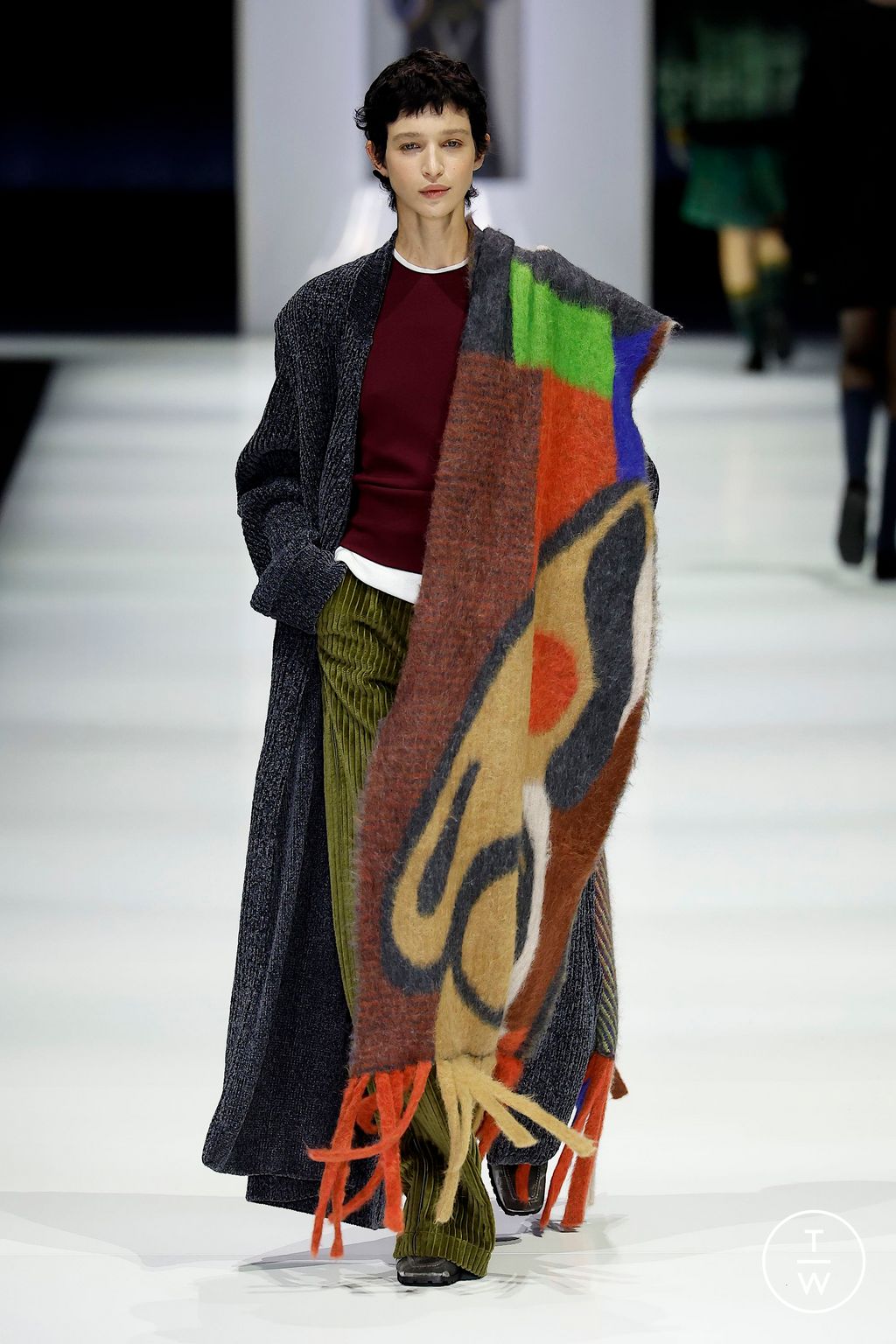 Fashion Week Milan Fall/Winter 2025 look 30 from the Anteprima collection womenswear