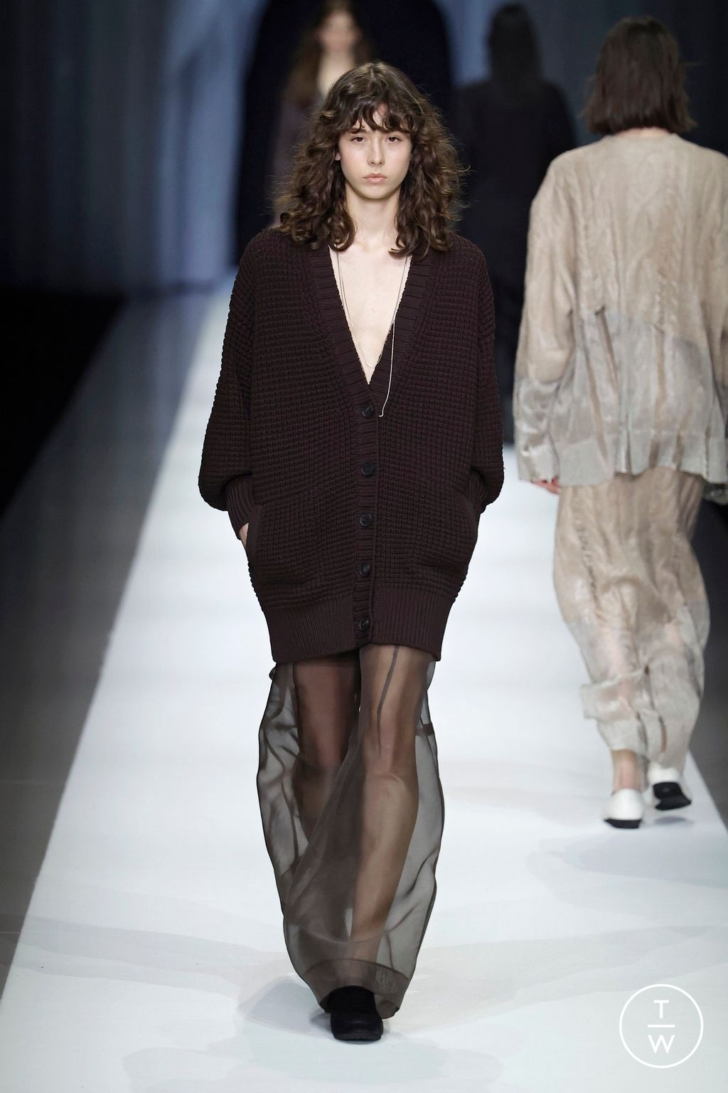 Fashion Week Milan Fall/Winter 2026 look 24 from the Anteprima collection 女装