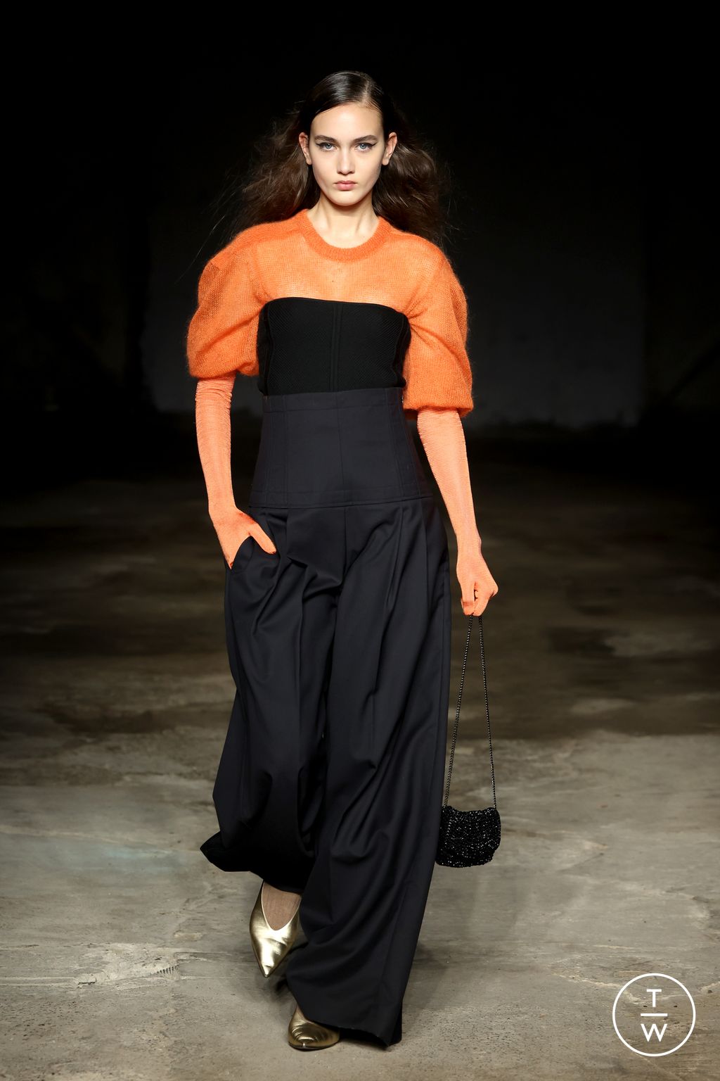Fashion Week Milan Fall/Winter 2023 look 22 from the Anteprima collection womenswear