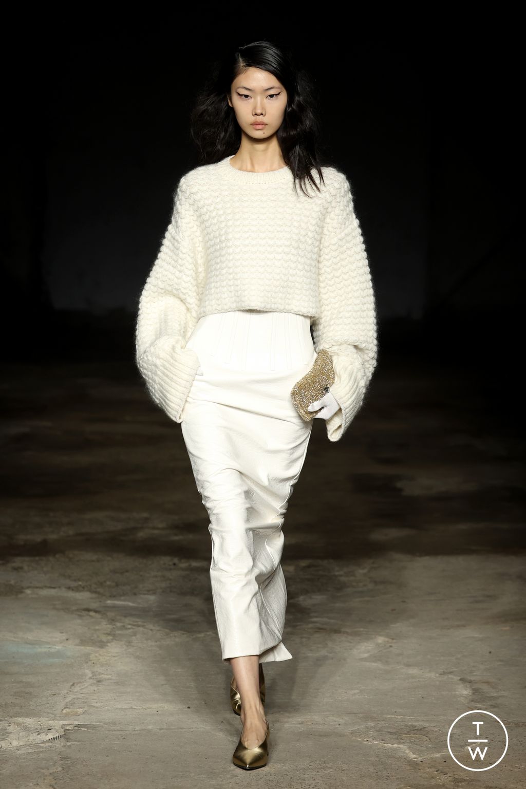 Fashion Week Milan Fall/Winter 2023 look 30 from the Anteprima collection womenswear