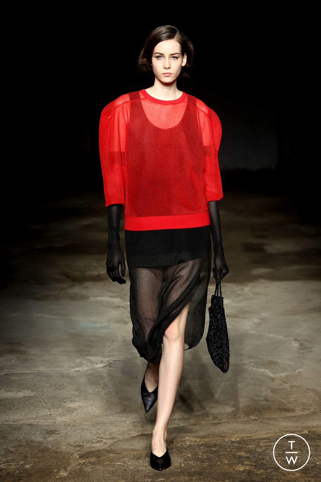 Fashion Week Milan Fall/Winter 2023 look 8 de la collection Anteprima womenswear
