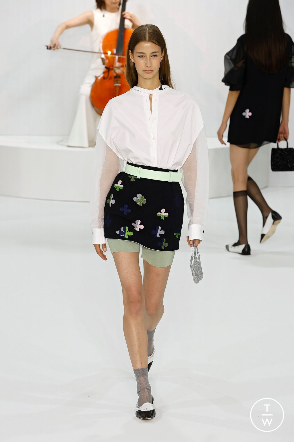 Fashion Week Milan Spring/Summer 2024 look 2 from the Anteprima collection womenswear