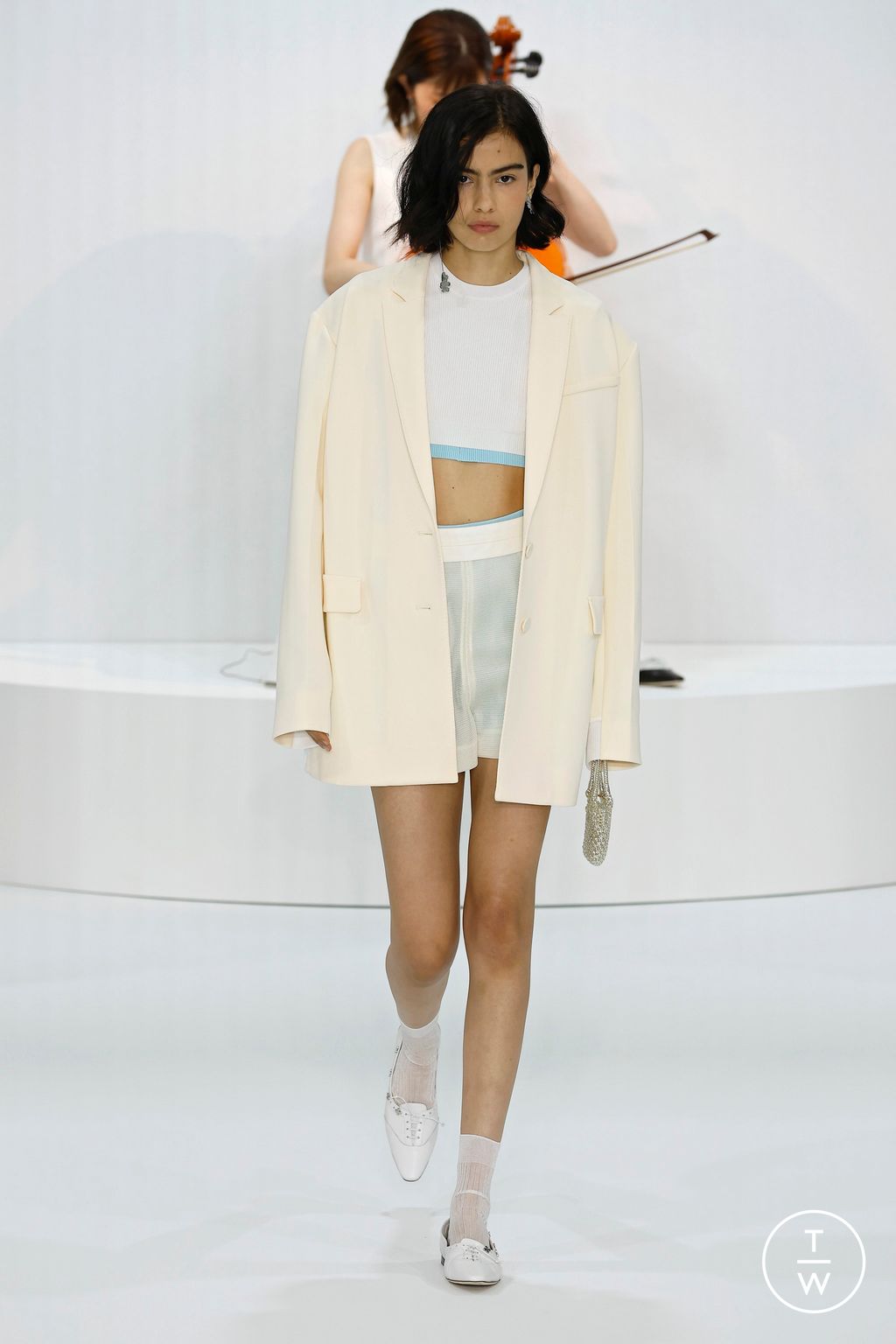 Fashion Week Milan Spring/Summer 2024 look 4 de la collection Anteprima womenswear