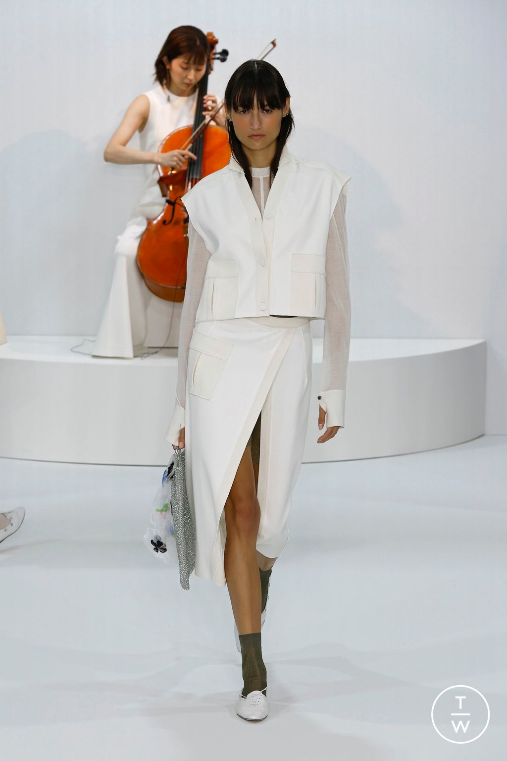Fashion Week Milan Spring/Summer 2024 look 5 de la collection Anteprima womenswear